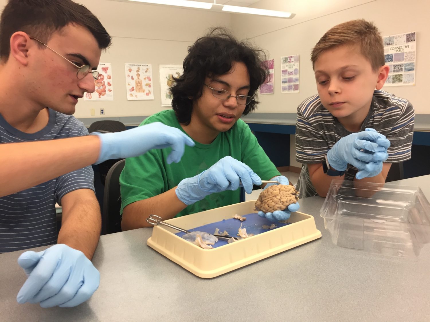 Lee Academy students visited Hillsborough Community